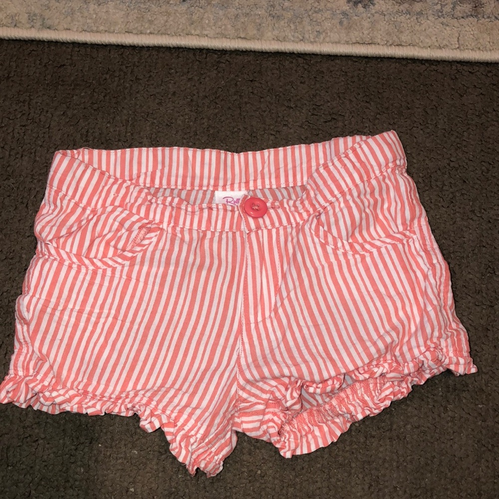 Ruffle butt girls shorts